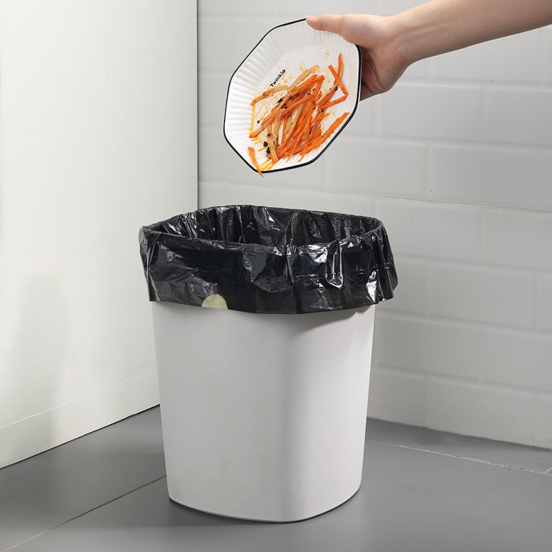 [Newcomers Exclusive] 100 Household Wearable Portable Garbage Bags Kitchen Office Living Room Drawstring Garbage - Image 5